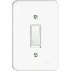  1 TECLA SIMPLES C/ PL BRANCA RADIAL 1901.002 POLL... - OLDRIVER