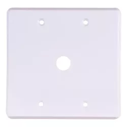  PLACA 4X4 C/ 2 SAIDAS DE FIO BRANCA ILUMI 246C - OLDRIVER