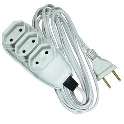EXTENSAO COMPACTA C/ CORDAO PAR 5MTS 10A 250V BR E... - OLDRIVER