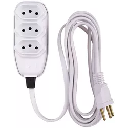 EXTENSAO COMPACTA C/ CORDAO PAR 3M 10A 250V BR EMB... - OLDRIVER