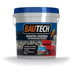  MANTA LIQUIDA CINZA CONCRETO 4KG BAUTECH - OLDRIVER