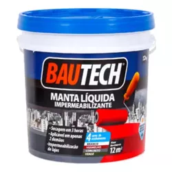  MANTA LIQUIDA CINZA CONCRETO 12KG BAUTECH - OLDRIVER