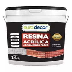 RESINA ACRILICA MULTIUSO FOSCA 3,6L EURODECOR - OLDRIVER