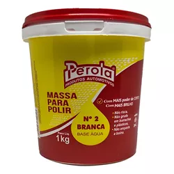 PEROLA MASSA POLIR N2 BASE AGUA 1KG - OLDRIVER