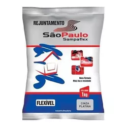 SAMPAFLEX REJUNTE CINZA PLATINA 1KG - OLDRIVER