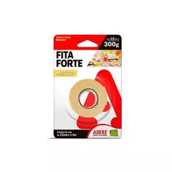 FITA DUPLA FACE ESPUMA 12MMX1,5M DECORAÇÃO ADERE - OLDRIVER
