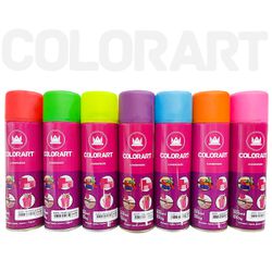 Tinta Spray Fluorescente Luminoso Fosca Colorart 3... - OLDRIVER