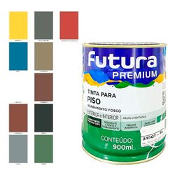 Tinta Para Pisos Lavável Futura Alta Aderência 900... - OLDRIVER