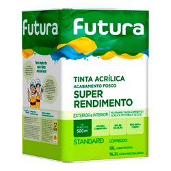 Tinta Acrílica Fosca Futura Standard 18l Cores Sem... - OLDRIVER