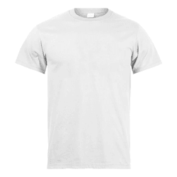 CAMISETA LISA CASUAL BRANCA - CAMISETA-BRANCA - OLDSEN
