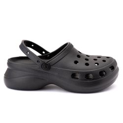 Chinelo Crocs Confort - PRETO - CROCS-PRETO - OLDSEN