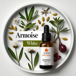 Óleo Essencial Armoise White - Artemísia Branca - ... - ÓLEOS NATURA