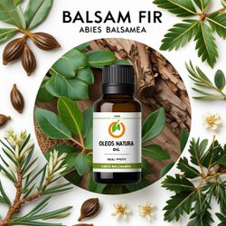 Óleo Essencial Balsam Fir Abeto Balsâmico - BMSOEB... - ÓLEOS NATURA