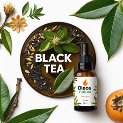 Óleo Absoluto Black Tea Cha Preto Orgânico - BMSOA... - ÓLEOS NATURA