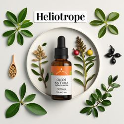 Óleo Essencial Absoluto Heliotrópio Heliotrope Org... - ÓLEOS NATURA
