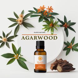 Óleo Essencial Agarwood (oud) - Aquilaria Malaccen... - ÓLEOS NATURA