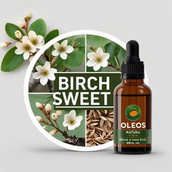 Óleo Essencial BÉtula Doce - Birch Sweet - BMSOEBE... - ÓLEOS NATURA