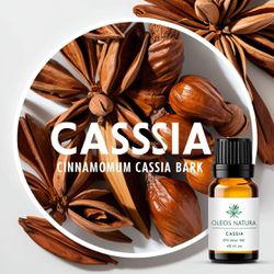 Óleo Essencial Cassia - Canela Chinesa - BMSOECASS... - ÓLEOS NATURA