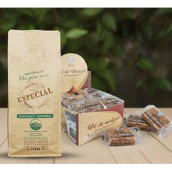 Pé de Moleque Tradicional Binuto 18 unidades + Caf... - Olinto Café