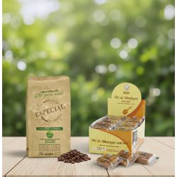 Pé de Moleque Com Mel Binuto 18 unidades + Café Ol... - Olinto Café