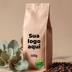Café Torrado e Moído Personalizado – Produção Arte... - Olinto Café