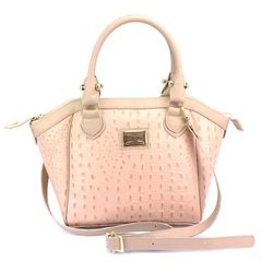 Bolsa Clássica Couro Legitimo Rosé Croco Oliver Mo... - OLIVERMOUR