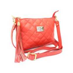 Bolsa Clucth Couro Legitimo Matelassê X Coral Oliv... - OLIVERMOUR