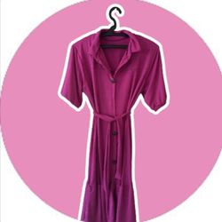 VESTIDO CURTO ROXO - 0020 - OMNI STORE