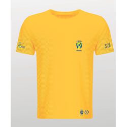 CamCBDU2019RE - Camisa Gola Redonda CBDU Amarela - ONZA