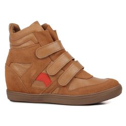 Sneaker Siena Orcade Couro Caramelo - 65596 H - ORCADE
