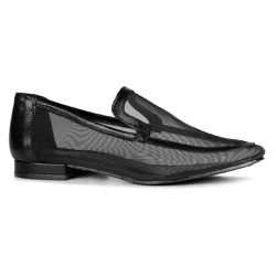 Mocassim Loafer Capri Tela Preta - 074112 B - ORCADE