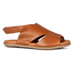 Sandália Comfy Roma Velcro Toast - 085206 A - ORCADE