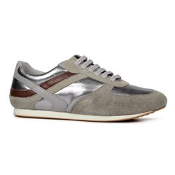 Tênis Jogging Sorrento Orcade Mix Materiais Ônix -... - ORCADE