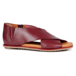 Sandália Comfy Roma em X Bordô - 085205 C - ORCADE
