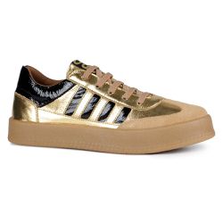 Tênis Miami Bicolor Dourado - 089305 A - ORCADE