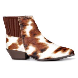 Bota Amber Animal Print Caramelo - 095549 A - ORCADE
