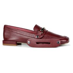 Mocassim Loafer Rebecca Bridão Bordô - 099213 B - ORCADE