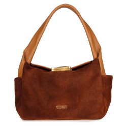 Bolsa Hobo Orcade Camurça Caramelo - OC0799 F - ORCADE