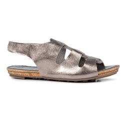 Rasteira Comfy Beatrice Orcade Velcro Inox - 01384... - ORCADE
