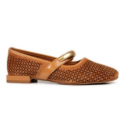 Sapatilha Mary Jane Bellaria Orcade Caramelo - 018... - ORCADE