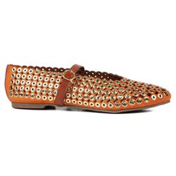 Sapatilha Ballet Flat Orcade Laranja - 094416 C - ORCADE