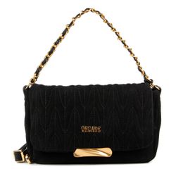 Bolsa Média Orcade Camurça Matelassê Preta - OC083... - ORCADE
