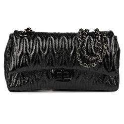 Bolsa Baguete Orcade Verniz Preta - OC0839 D - ORCADE
