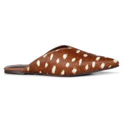 Mule Florença Animal Print Caramelo - 093202 A - ORCADE