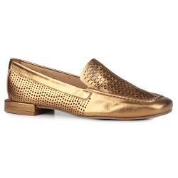 Mocassim Loafer Rebecca Laser Bronze - 099210 B - ORCADE