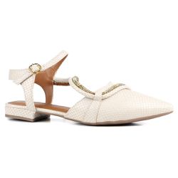 Mule Rebecca Orcade Snake Osso - 18169 A - ORCADE