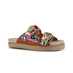 Papete Violeta Orcade Bordada Colorful - 31159 A - ORCADE