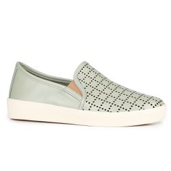 Slip On Luna Orcade Laser Geométrico Pistachio - 3... - ORCADE