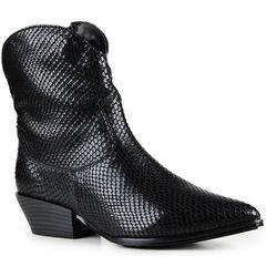 Bota Western Amber Orcade Snake Preto - 95523 C - ORCADE