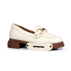 Mocassim Loafer Mindy Orcade 3 Em 1 Bambu Osso - 3... - ORCADE